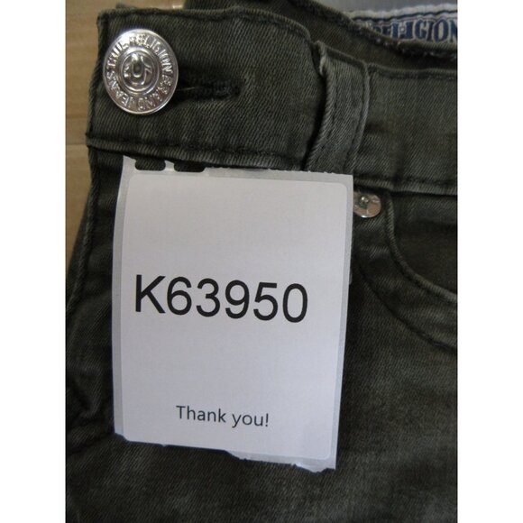 True Religion Jeans 25 Olive Legging Skinny Denim Stretch Lyocell * - Picture 14 of 14